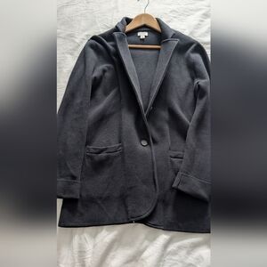 J. Crew Charcoal Textured Blazer